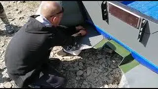 Легкая замена транцевой плиты