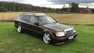 Mercedes S124 300tdt om606 Marrakesh-Brown Walkaround