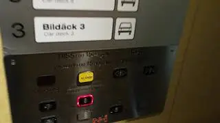 2002 Nordisk Hiss AB Traction Elevator @ Destination Gotland ferry M/S Visby.