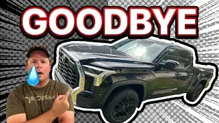 My Last Ride In The 2023 Toyota Tundra SR5 TRD Off Road Double Cab