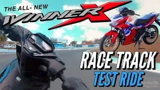 HONDA WINNER X sa RACE TRACK NAMAN!