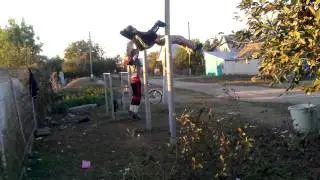 Полумесяц 2 на турнике,  трюки,  workout!!!