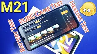 (4K)Samsung Galaxy M21- PUBG MOBILE Game Test  | Battery & Heating Test | Worth it for PUBG? | Hindi