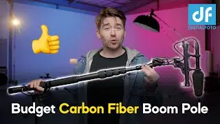 This AWESOME Budget CARBON FIBER Boompole! DigitalFoto BM02CPro + Quick Release System