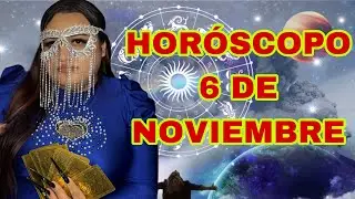 HORÓSCOPO 6 DE NOVIEMBRE ‼️ EL MENSAJE DE LAS CARTAS PARA TI HOY ‼️ #horoscopo #horoscope