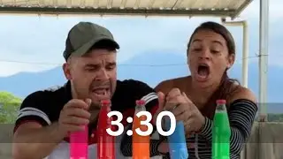 Wife annoys husband for 3 minutes and 30 seconds straight