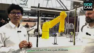 🤖🔧 Discover GO2cam Robot Cells at Global Industrie! 🔧🤖