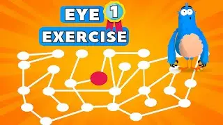 Lines and Dots - Level 1 |  Eye Exercises For Speed Reading