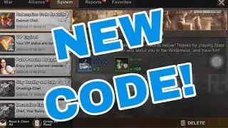 BRAND NEW CODE - State of Survival ⚠️
