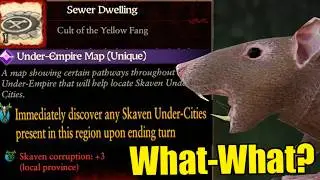 Skaven Sewer Unusual Location Gives Under-Empire Map Item that Reveals Every Undercity In Campaign