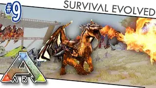 ARK: Survival Evolved - Battles & Solo Wyvern Dragon Tame!  [Modded Annunaki #9]