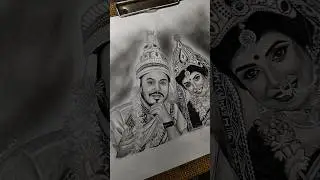bor bou 😁😍. grafit and charcoal artwork.  #youtube #shorts #drawing #pencilart