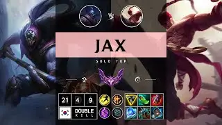 Jax Top vs Lee Sin - KR Master Patch 14.14