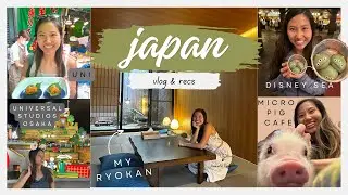 japan 🇯🇵 (kyoto, osaka, tokyo) travel vlog & recs 2023 (with universal studios osaka & disney sea)
