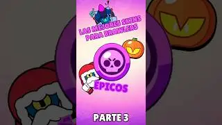 MEJORES SKINS PARA BRAWLERS ÉPICOS PT3 🙀 #brawlstars #supercell #brawlstarsgame #skin #shorts