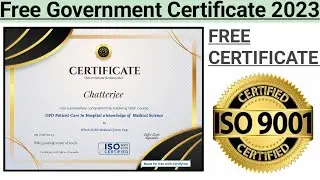 Free Government Certificate 2023 | Free Government Hospital Certificate| Free Certificate| knowledge