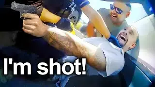 When Criminals Snatch A Cop's Gun