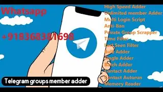 Telegram Member Adder Script 2021 | How to Add UNLIMITED Members in Telegram Group