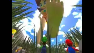 Giantess&shrunken peach special