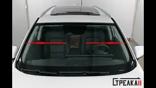 Дефлектор лобового стекла Стрелка-2 для EXEED LX (I) с 2017г.в. - strelka11.ru