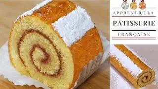 Very easy to roll jam sponge cake
