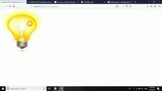 How to on off bulb coding in Javascript coding in netBeans