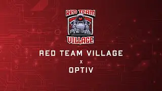 DC31 - Red Team Village - Optiv