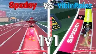 1v1 Vs Spxdey in ROBLOX Track & Field Infinite
