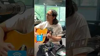 🎶  Blitzen Trapper (@BlitzenTrappa) #liveinstudio during OPB's Think Out Loud recording 🎙️