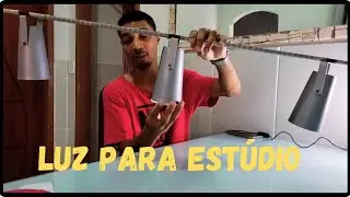 COMO fazer CANHÃO de LUZ para ESTÚDIO sem gastar muito?