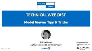 Civil Survey Solutions - Webcast: Model Viewer Tips and Tricks