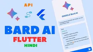 ❤️ GOOGLE BARD API WITH FLUTTER 