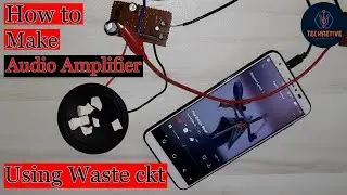 Audio Amplifier Circuit | using D6283 IC Module | From older Amplifier circuit | By 