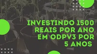 ODONTOPREV -simulação de 5 anos de investimentos (R$1500 anuais)