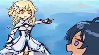 [Genshin Impact Comic Dub] Ice Path