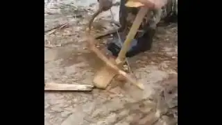 Добыча огня трением