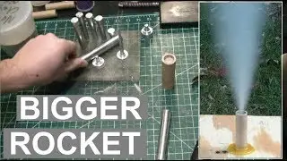 Were Gonna Need A Bigger Rocket - Machining and Testing Large Rocket Tooling Set - ElementalMaker