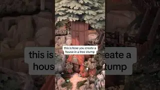 Creating a house in a Tree Stump in The Sims 4 
