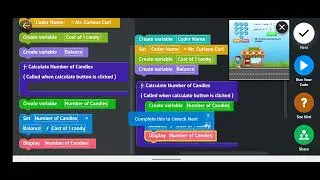 Creat the gaming app with curious jr block coding #viral #youtuber #coding