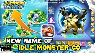 New Name Of Idle Monster Go In Play Store 😱 | Capture Fusion Upgrade | SLG