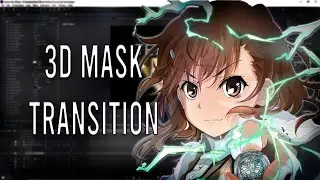 AE 3D Mask Transition Tutorial | Free Project File