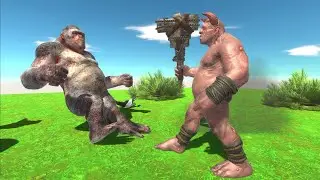 Kingkong Kill 30 animals & Humans in this battle | Animal Revolt Battle Simulator