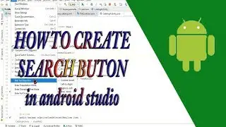 How to Create Search Button Android Studio || Tutorial Android Indonesia 2018