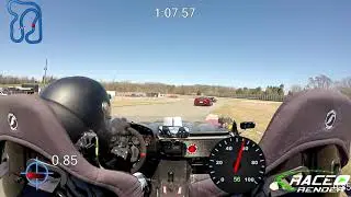 Exocet Vs Mclaren 12C, 1:18:75