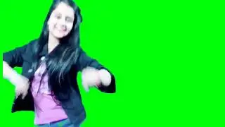 Dance India Dance Green Background Green Screen Chroma Key Video