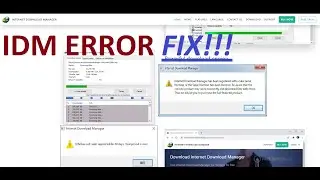 IDM ERROR FIX in 2025