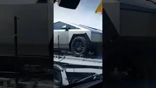 Cybertruck in Italy. Welcome to future