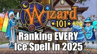 Ranking EVERY Ice Spell (PvE) in Wizard101
