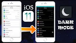 Hidden Dark Mode Option On iOS 11