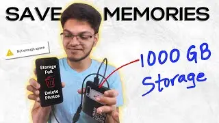 1000GB Storage For Photos and Videos - Digital Album